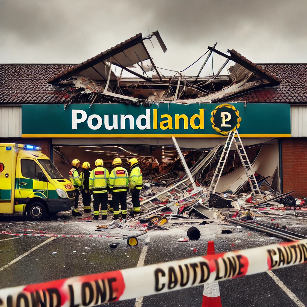 poundland roof collapse norwich