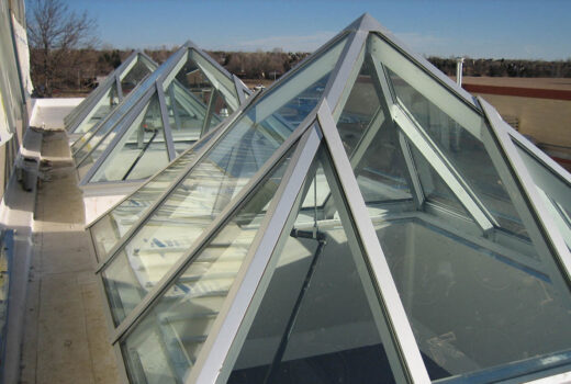 double glazed roofing panels